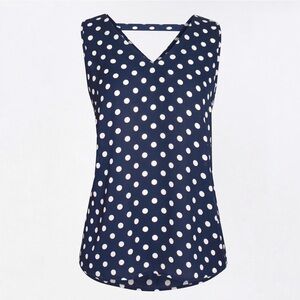 Maurices Polka Dot Sleeveless Tank Top